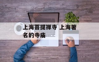 上海菩提禅寺 上海著名的寺庙