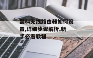 磊科无线路由器如何设置,详细步骤解析,新手必看教程