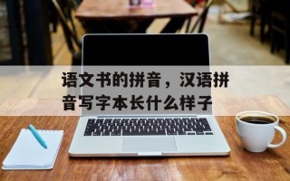 语文书的拼音，汉语拼音写字本长什么样子