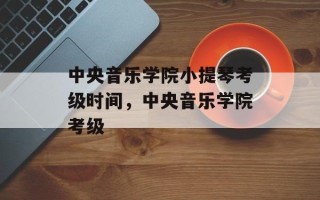 中央音乐学院小提琴考级时间，中央音乐学院考级
