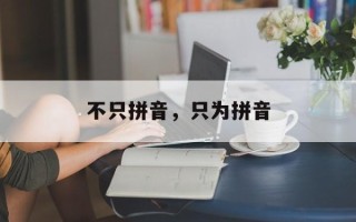 不只拼音，只为拼音