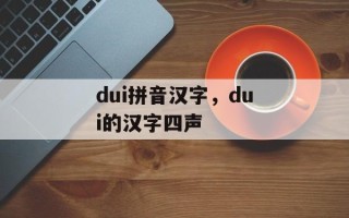 dui拼音汉字，dui的汉字四声