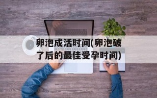 卵泡成活时间(卵泡破了后的最佳受孕时间)