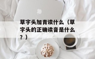 草字头加青读什么（草字头的正确读音是什么？）