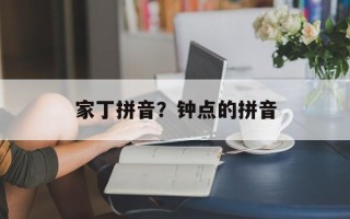 家丁拼音？钟点的拼音