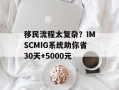 移民流程太复杂？IMSCMIG系统助你省30天+5000元
