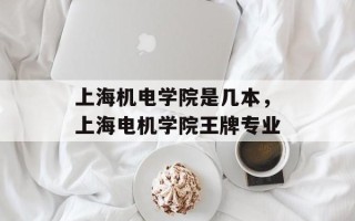 上海机电学院是几本，上海电机学院王牌专业
