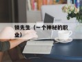 锁先生（一个神秘的职业）