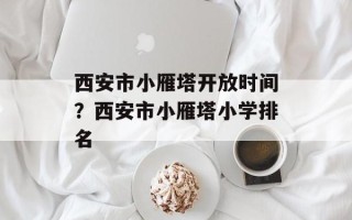西安市小雁塔开放时间？西安市小雁塔小学排名
