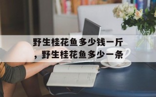 野生桂花鱼多少钱一斤，野生桂花鱼多少一条
