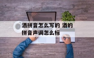 洒拼音怎么写的 酒的拼音声调怎么标
