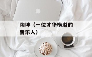 陶坤（一位才华横溢的音乐人）