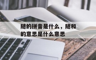随的拼音是什么，随和的意思是什么意思