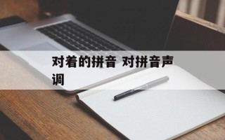 对着的拼音 对拼音声调