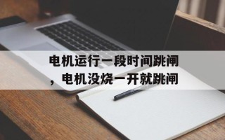 电机运行一段时间跳闸，电机没烧一开就跳闸