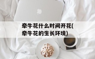 牵牛花什么时间开花(牵牛花的生长环境)