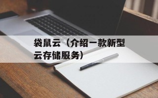 袋鼠云（介绍一款新型云存储服务）