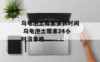 乌龟泡土霉素多长时间 乌龟泡土霉素24小时没事吧