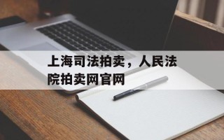 上海司法拍卖，人民法院拍卖网官网