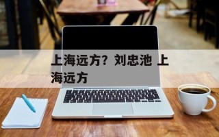 上海远方？刘忠池 上海远方