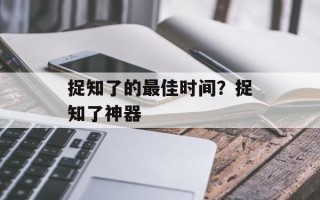 捉知了的最佳时间？捉知了神器