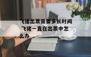 飞猪出票需要多长时间 飞猪一直在出票中怎么办