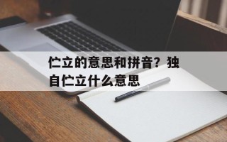 伫立的意思和拼音？独自伫立什么意思