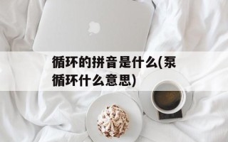 循环的拼音是什么(泵循环什么意思)