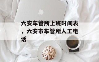 六安车管所上班时间表，六安市车管所人工电话