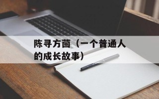 陈寻方茴（一个普通人的成长故事）