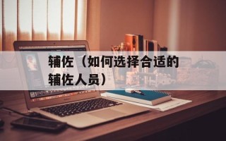 辅佐（如何选择合适的辅佐人员）