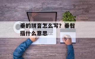 垂的拼音怎么写？垂髫指什么意思