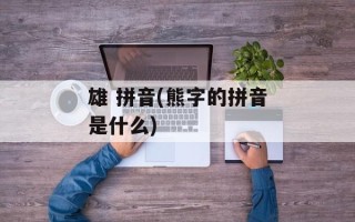 雄 拼音(熊字的拼音是什么)