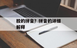 胶的拼音？拼音的详细解释