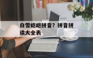 白雪皑皑拼音？拼音拼读大全表