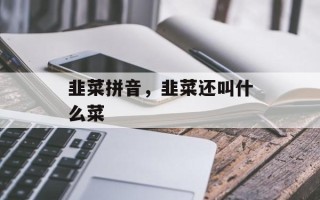 韭菜拼音，韭菜还叫什么菜