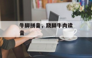牛脚拼音，跷脚牛肉读音