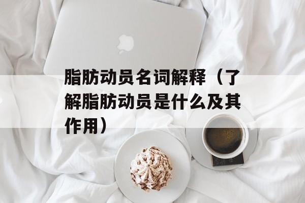 脂肪动员名词解释（了解脂肪动员是什么及其作用）-第1张图片-