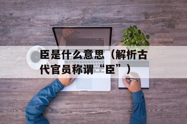 臣是什么意思（解析古代官员称谓“臣”）-第1张图片-