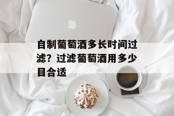 自制葡萄酒多长时间过滤？过滤葡萄酒用多少目合适-第1张图片-